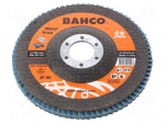 Flap grinding wheels | &Oslash;: 125mm | Granularity: 80 | 22.23mm | Class: 4*