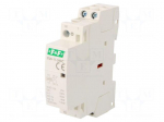 Contactor: 2-pole installation | 25A | 24VDC | NC + NO | IP20