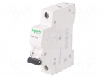 Circuit breaker | 230/400VAC | Inom: 2A | Poles: 1 | Charact: C | 6kA