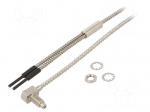 Sensor: fiber-optic | Range: 0&divide;260mm | Len: 2m | Thread: M6 | -60&divide;350&deg;C