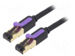 Patch cord | S/FTP | Cat: 7 | RJ45 plug,both sides | stranded | OFC | 15m
