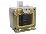 Transformer: mains | 500VA | 400VAC | 24V | Leads: terminal block | IP00