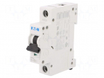 Circuit breaker | 230/400VAC | Inom: 1A | Poles: 1 | Charact: C | 15kA