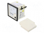 Ammeter | on panel | I AC: 0&divide;10A,20A | True RMS | Class: 1.5 | 50&divide;60Hz