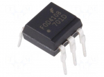 Optotriac | 5kV | Uout: 800V | triac | DIP6 | Ch: 1 | FOD4108 | 10kV/&mu;s