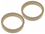 Spacer ring | MDF | 165mm | impregnated,varnished | 2pcs.