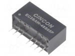 Converter: DC/DC | 3W | Uin: 18&divide;75VDC | Uout: 5VDC | Iout: 0&divide;600mA | SIP8