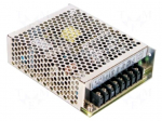 Power supply: switching | for building in,modular | 65.5W | 5VDC