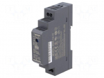 Power supply: switching | for DIN rail | 15W | 12VDC | 1.25A | OUT: 1