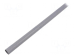 Heat shrink sleeve | glueless,flexible | 2: 1 | 12.7mm | L: 1.2m | grey