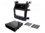 Radio frame | Cadillac | 1 DIN,2 DIN | matt black