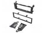 Radio frame | Mercedes | 1 DIN | matt black