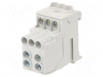 Splice terminal: distribution block | 101A | 1kV | screw terminal
