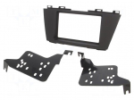 Radio frame | Mazda | 2 DIN | black