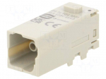 Connector: HDC | module | male | Han-Modular&reg; Domino | PIN: 4 | Han E&reg;