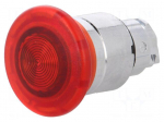 Switch: push-button | 22mm | Stabl.pos: 1 | red | ZBVB,ZBVG,ZBVJ,ZBVM