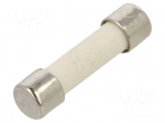 Fuse: fuse | 6.3A | 250VAC | ultra rapid | ceramic,cylindrical | 5x20mm