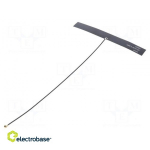 Antenn | GSM, LTE | 2,2 dBi, 3 dBi | lineaarne | U.FL | Pikkus: 200mm