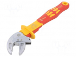 Wrench: adjustable | insulated,self-adjusting | Overall len: 226mm