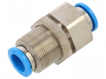 Push-in fitting | bulkhead | -0.95&divide;14bar | -10&divide;80&deg;C