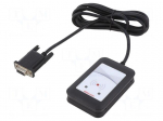 RFID reader | 4.3&divide;5.5V | RS232 | antenna | Range: 100mm | 88x56x18.5mm