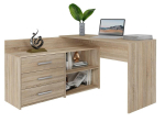 Topeshop DANY SONOMA KPL computer desk Oak colour