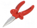 Pliers | insulated,half-rounded nose | 140mm | 506/1VDEDP