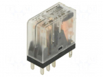 Relay: electromagnetic | DPDT | Ucoil: 24VDC | Icontacts max: 5A | DRI