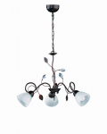 Trio Traditio chandelier 3-pc E14 rustic gaismeklis 110700328 4017807354140
