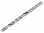 Drill bit | for metal | &Oslash;: 5.4mm | L: 93mm | Working part len: 57mm
