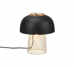 Trio Punch table lamp E27 matt black gaismeklis R50811032 4017807537550