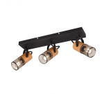 Trio Tosh spotlight 3-pc E14 matt black gaismeklis 804300332 4017807467666