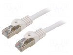 Patch cord | S/FTP | Cat: 6a | RJ45 plug,both sides | stranded | Cu | 15m