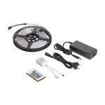 LED ribad // 12V LED ribad siseruumidesse // Zestaw oświetleniowy LED (sznur LED RGB, kontroler kolor&oacute;w, zasilacz)