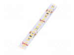 LED tape | white warm | LED/m: 180 | 10mm | IP20 | 120&deg; | 9.6W/m | 24VDC