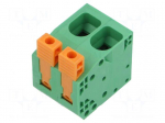 Connector: PCB terminal block | terminal | 51A | 600V | angled 90&deg;