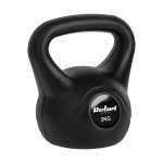 Spordiks ja aktiivseks puhkuseks // Spordikaubad ja varustus // Kettlebell bitumiczny 2 kg REBEL ACTIVE