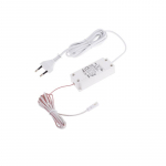 Power supply 12Vdc 7W with input plug and 2m outout wire L813