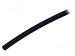 Heat shrink sleeve | glued | 4: 1 | 4mm | black | polyolefine | reel | ATUM