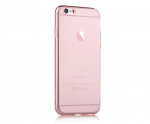 Back panel cover Devia Apple iPhone 6/6s Plus Naked case Rose Gold