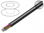 Wire | 4x18AWG | unshielded | 300V | 152m | Cu | stranded | chrome | CPR: Eca