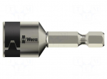 Screwdriver bit | 6-angles socket | 1/4" | HEX 13mm