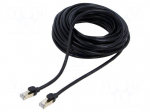 Patch cord | F/UTP | Cat: 7 | RJ45 plug,both sides | stranded | Cu | 15m