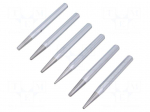 Tools set: centre punch | 213mm | 10,2,3,4,5,6 | 6pcs.