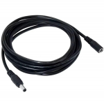 Elektrimaterjalid // Elektri laiendid, Pikendusjuhtmete, hajutuste ja UK ja USA adapterite komplekt // KP11 Przedłużacz 5m kabel zasilający      5,5mm