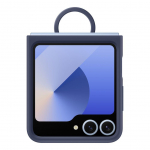 Back panel cover Samsung - Samsung Silicone Case EF-PF741TNEGWW for Samsung Galaxy Z Flip 6 - navy blue