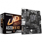 Motherboard for AMD processors Gigabyte  Mainboard||AMD A520|SAM4|Micro-ATX|Memory DDR4|Memory slots 2|1xPCI-Express 3.0 1x|1xPCI-Express 3.0 16x|1xM.2|1x15pin D-sub|1xHDMI|2xUSB 2.0|4xUSB 3.2|1xPS/2|1xRJ45|3xAudio port|A520MKV21.1