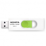 Flash drive ADATA  MEMORY DRIVE FLASH USB3.1 64GB/WHITE AUV320-64G-RWHGN