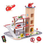 Lulilo Children's Wooden Parking City Garage