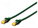 Patch cord | S/FTP | Cat: 6a | RJ45 plug,both sides | stranded | Cu | 7m